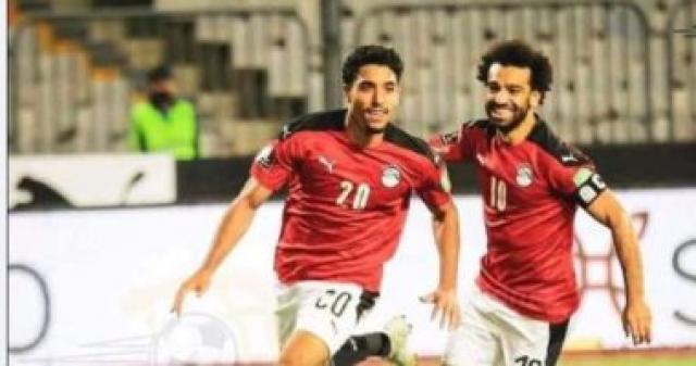 عمر مرموش لاعب منتخب مصر